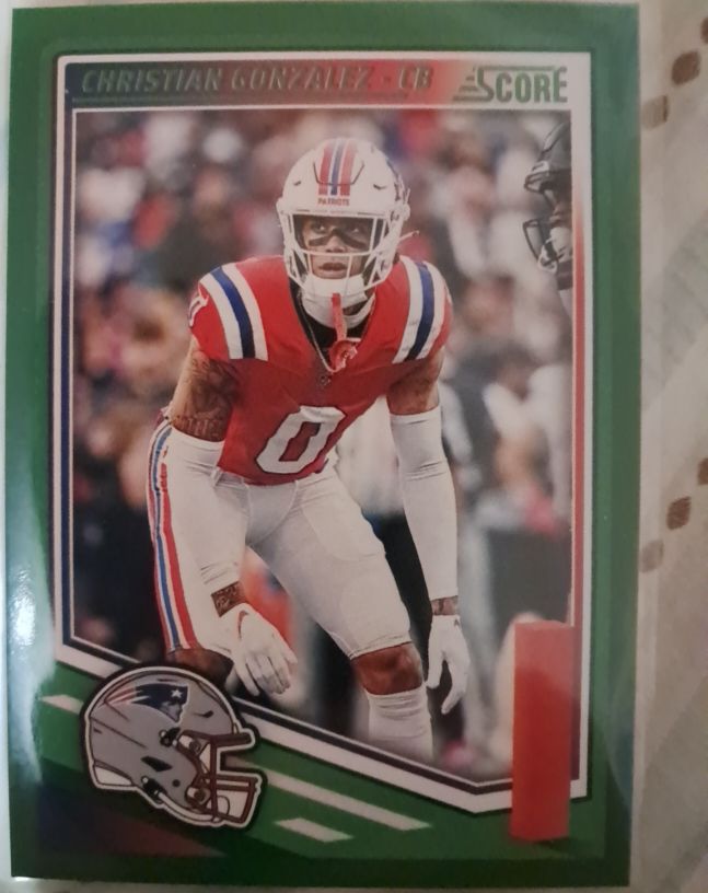 2025 Panini Score #228 Christian Gonzalez — front