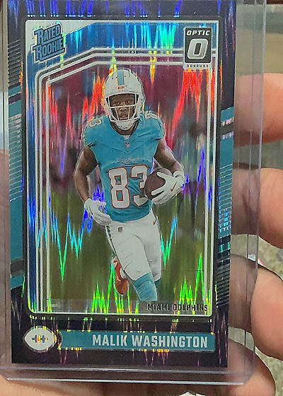 2024 Panini Donruss Optic #272 Malik Washington — front