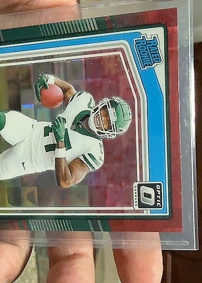 2021 Donruss Optic #201 Elijah Moore — front