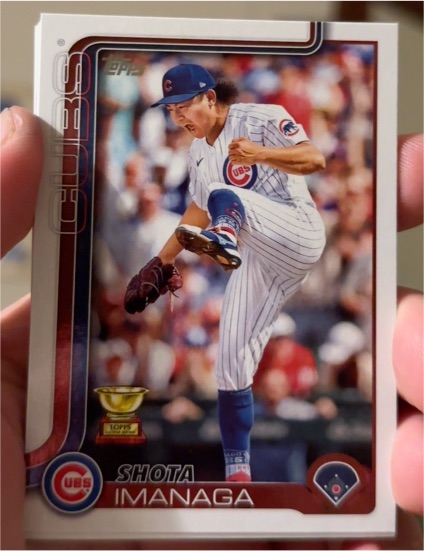 2023 Topps #CUBS-SI Shota Imanaga — front