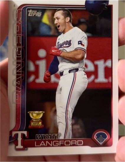 2023 Topps Wyatt Langford — front