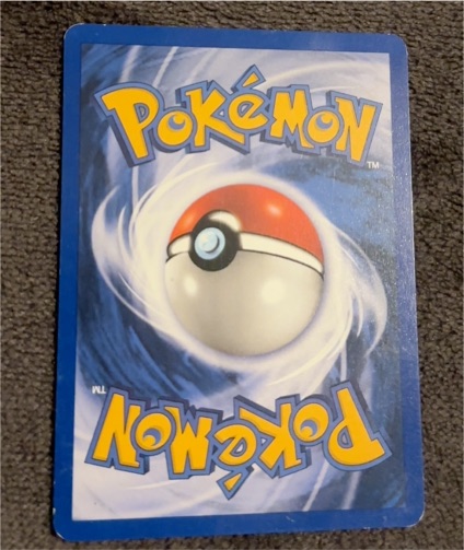 Pokémon Card Back — front