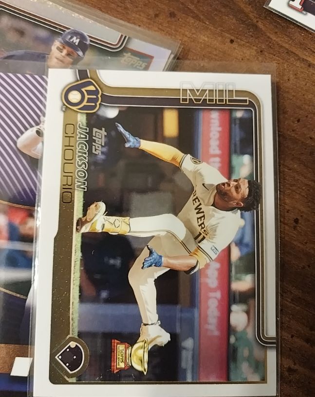 2023 Topps #1 Jackson Chourio — front