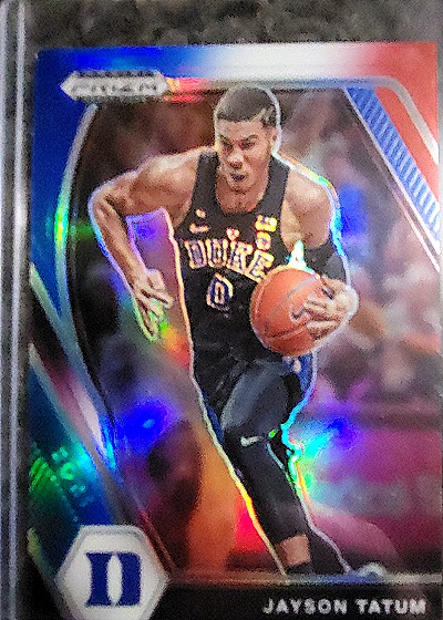 2017 Panini Prizm #8 Jayson Tatum — front