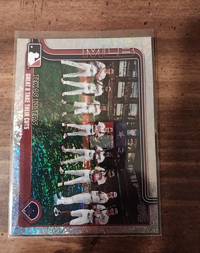 2022 Topps MLB Great 8 Take Their Cuts #G8 Texas Taters — front