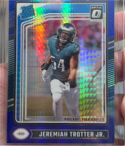 2022 Donruss Optic #354 Jeremiah Trotter Jr. — front