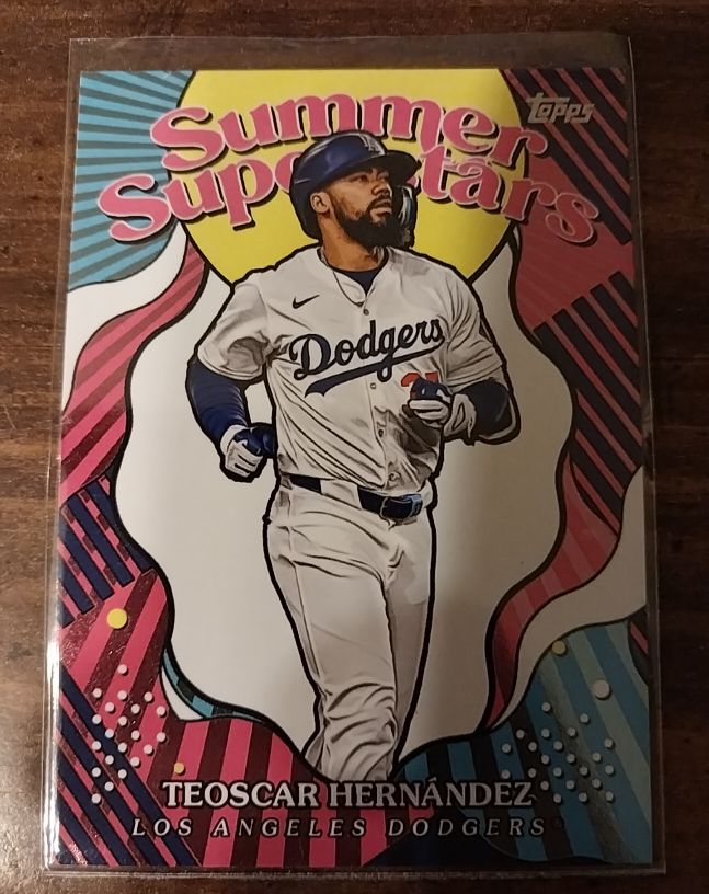 2023 Topps Summer Superstars Teoscar Hernández — front