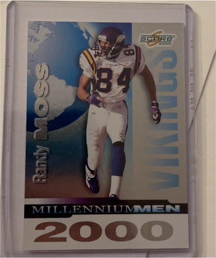 2000 Score Millennium Men Randy Moss — front