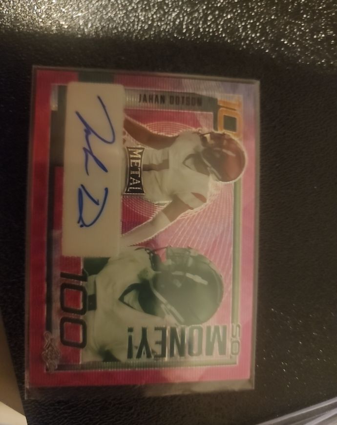 2022 Donruss Optic #100 Jahan Dotson — front