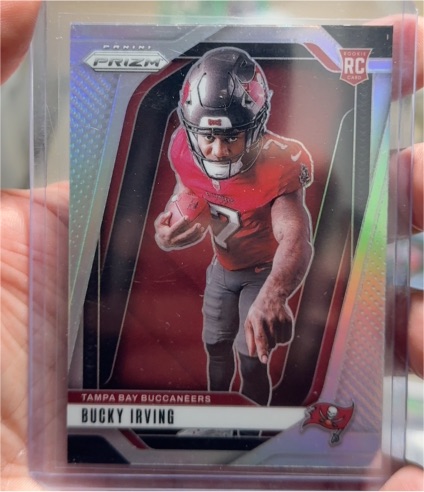 2022 Panini Prizm #343 Bucky Irving — front