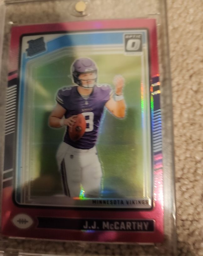 2022 Donruss Optic #308 J.J. McCarthy — front