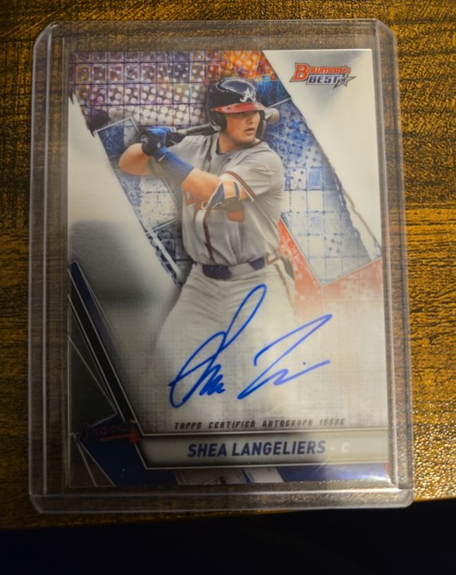 2021 Bowman's Best #BBS-SL Shea Langeliers — front