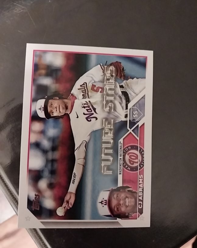 2023 Topps Future Stars #FS-1 CJ Abrams — front