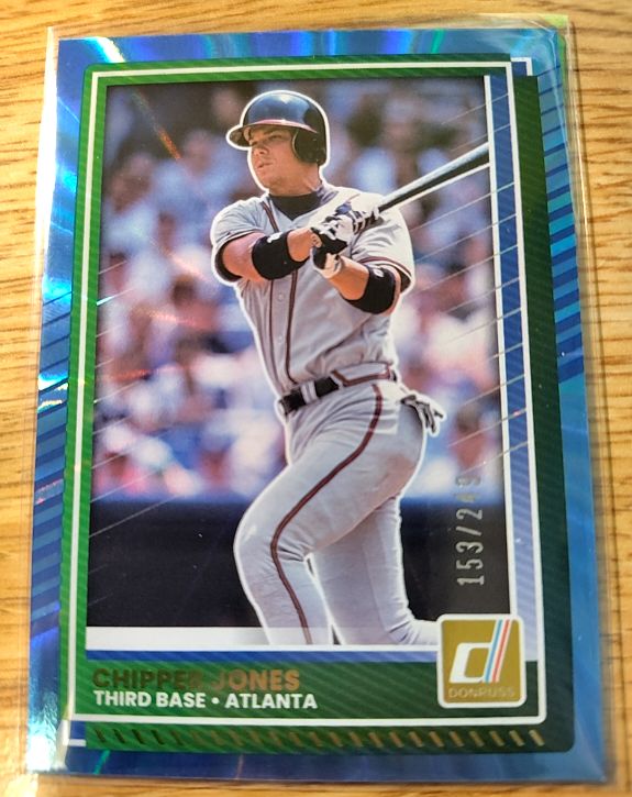 1991 Donruss #153 Chipper Jones — front