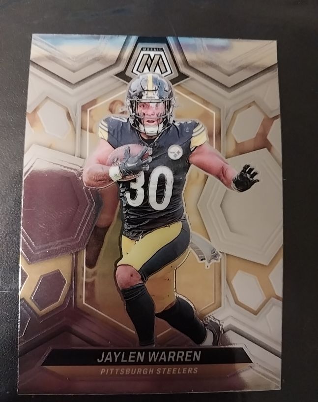 2022 Panini Mosaic #30 Jaylen Warren — front