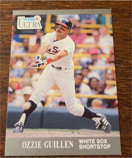 1991 Fleer Ultra #Ozzie Guillen — front