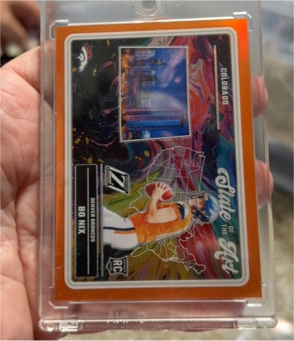 2022 Donruss Spirit of the City #SOH-BO NIX Bo Nix — front