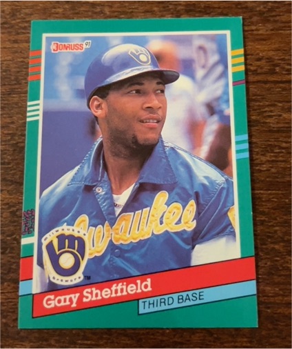 1991 Donruss #91 Gary Sheffield — front