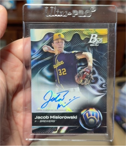2022 Topps Project 70 #CA-JM Jacob Misiorowski — front