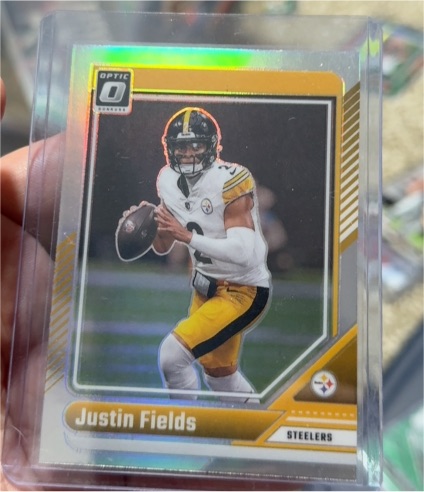 2023 Donruss Optic #3 Justin Fields — front