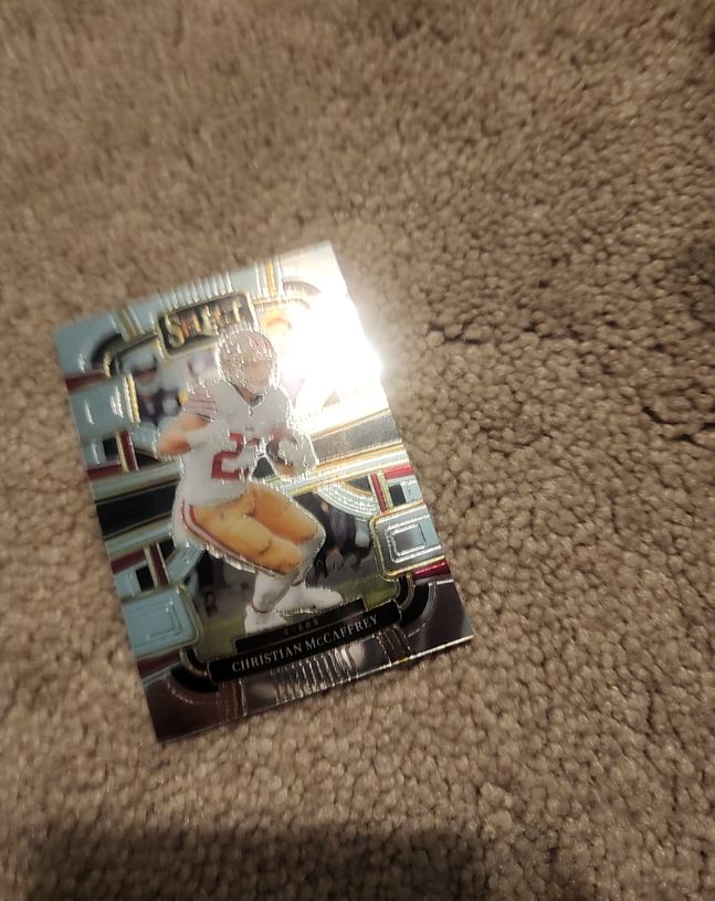 2022 Panini Select #5 Christian McCaffrey — front