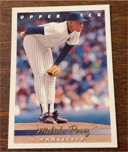 1992 Upper Deck #430 Melido Perez — front