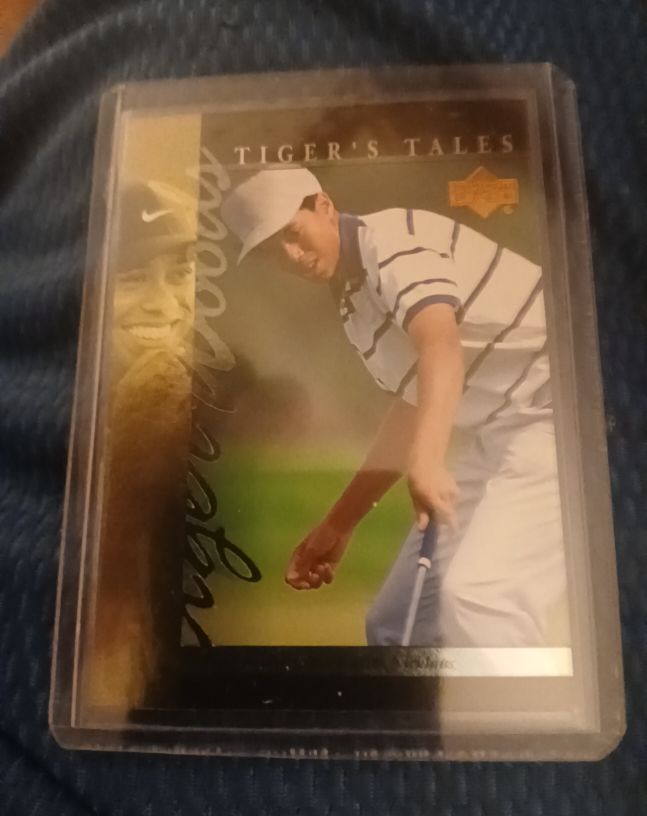 1997 Upper Deck Tiger's Tales #TT1 Tiger Woods — front
