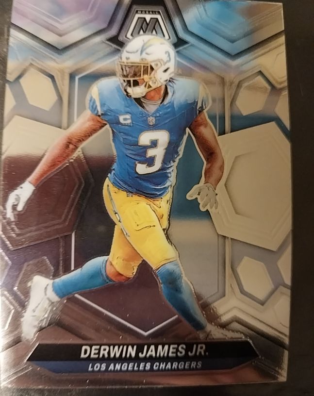2020 Panini Mosaic #3 Derwin James Jr. — front