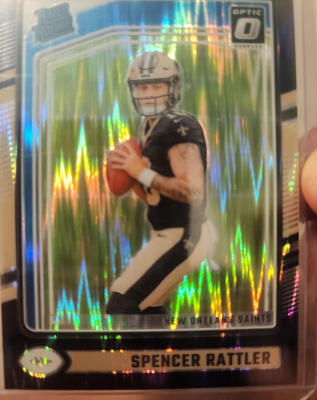 2023 Donruss Optic #164 Spencer Rattler — front