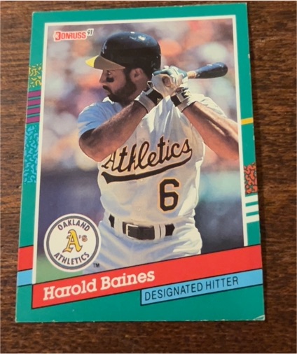 1991 Donruss #6 Harold Baines — front