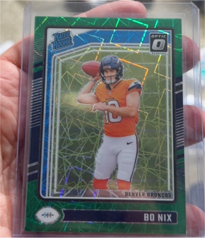 2022 Donruss Optic Rated Rookie #Bo Nix — front