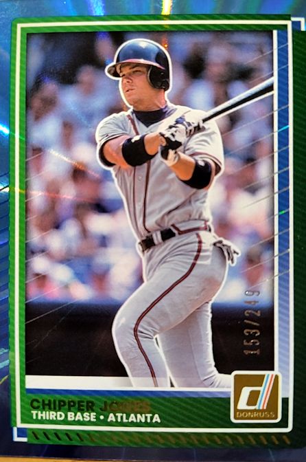 1991 Donruss #153 Chipper Jones — front