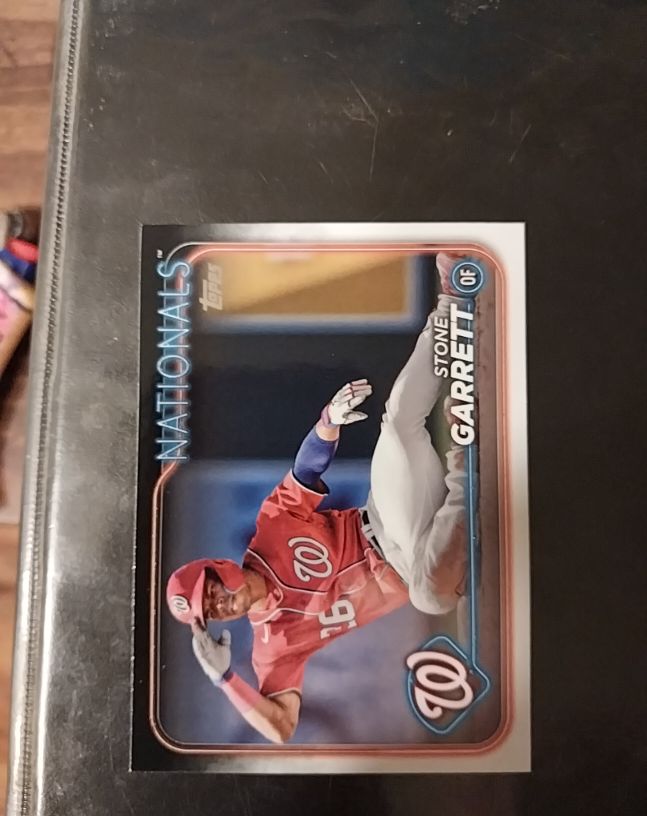 2021 Topps #NAT-6 Stone Garrett — front