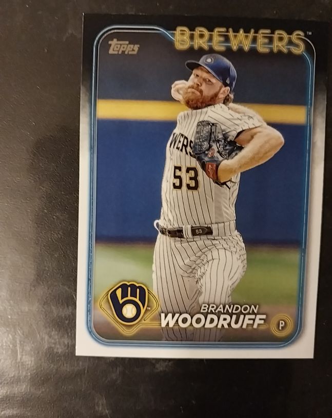 2022 Topps #53 Brandon Woodruff — front