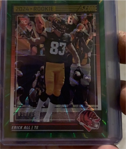 2024 Score #U39 Erick All Rookie — front