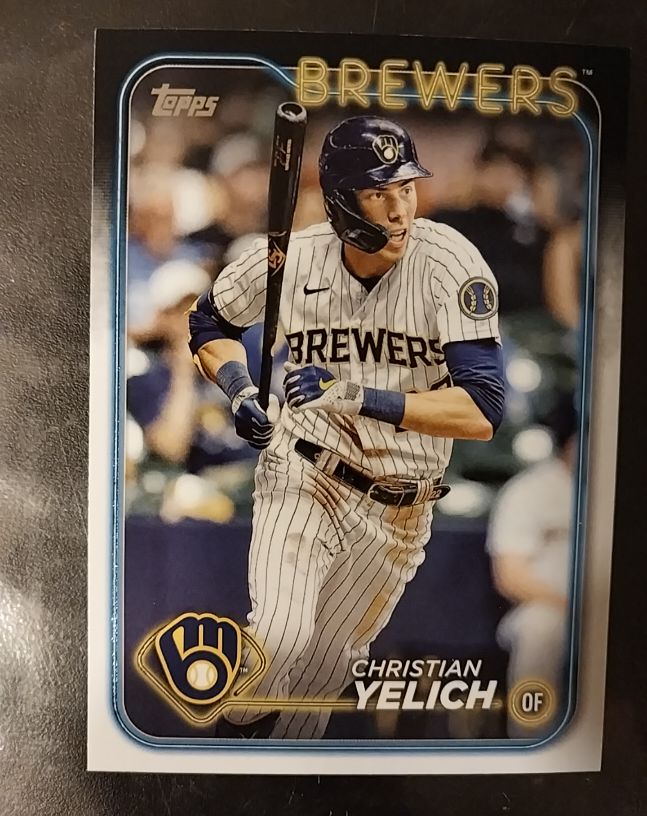 2022 Topps #1 Christian Yelich — front