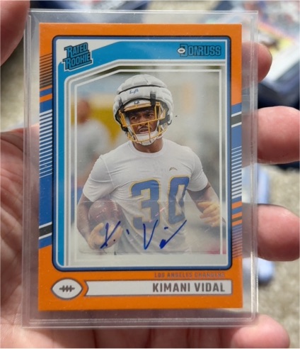 2022 Donruss #310 Kimani Vidal — front
