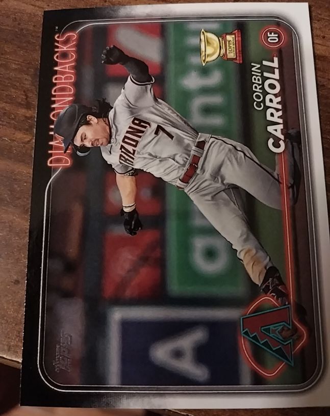 2023 Topps #7 Corbin Carroll — front