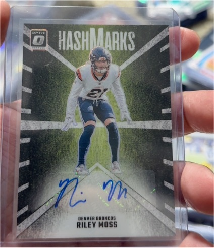 2021 Donruss Optic Hash Marks #HM-RM Riley Moss — front