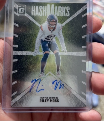 2021 Donruss Optic HashMarks #HM-RM Riley Moss — front