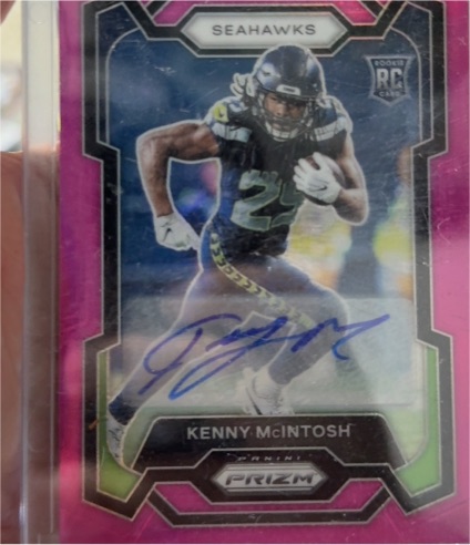 2021 Panini Prizm #255 Kenny McIntosh — front