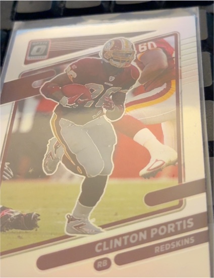 2004 Donruss Optic #87 Clinton Portis — front