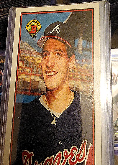 1986 Bowman #340 David Justice — front