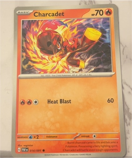 2024 Pokémon #014 Charcadet — front