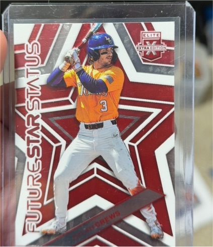 2022 Panini Elite Extra Edition Future Star Status #FS-DA D.J. Andrews — front