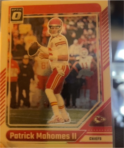 2020 Donruss Optic #2 Patrick Mahomes II — front
