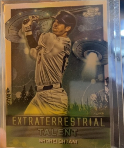 2021 Topps Chrome Extraterrestrial Talent Shohei Ohtani — front