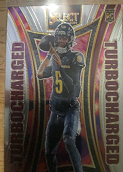2024 Panini Select Turbocharged #TURBO-1 Caleb Williams — front