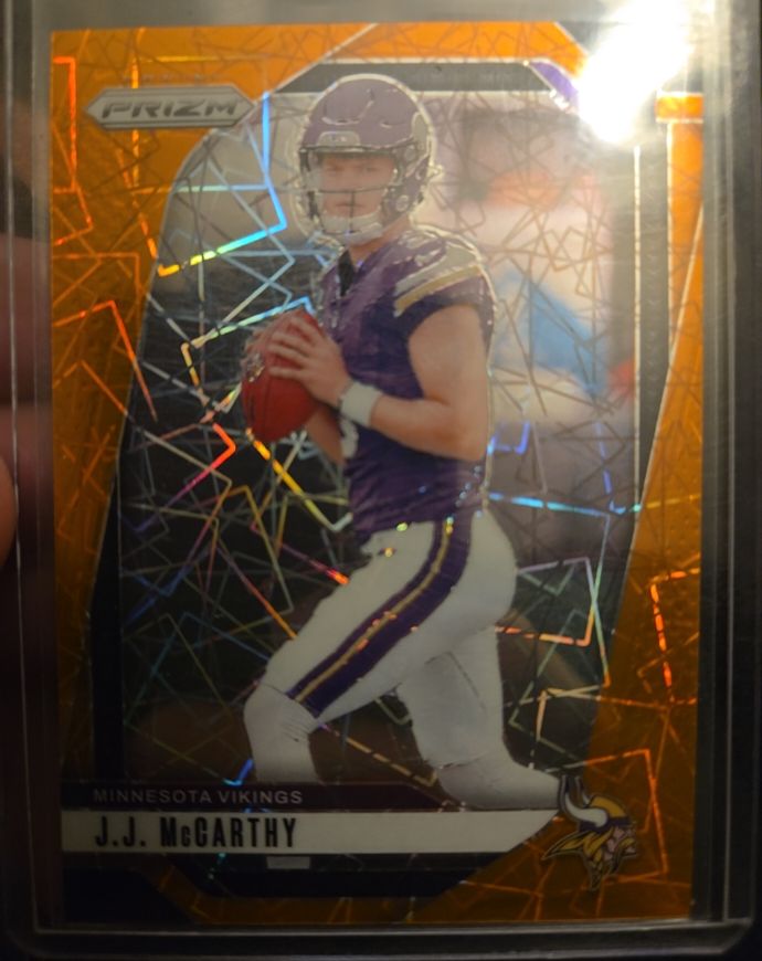 2023 Panini Prizm #290 J.J. McCarthy — front