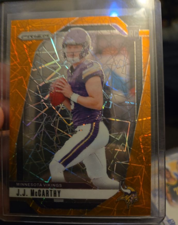 2022 Panini Prizm #299 J.J. McCarthy — front